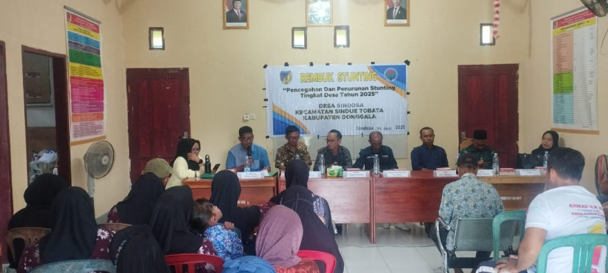 REMBUK STUNTING TAHUN 2025 DESA SINDOSA KECAMATAN SINDUE TOBATA KABUPATEN DONGGALA 